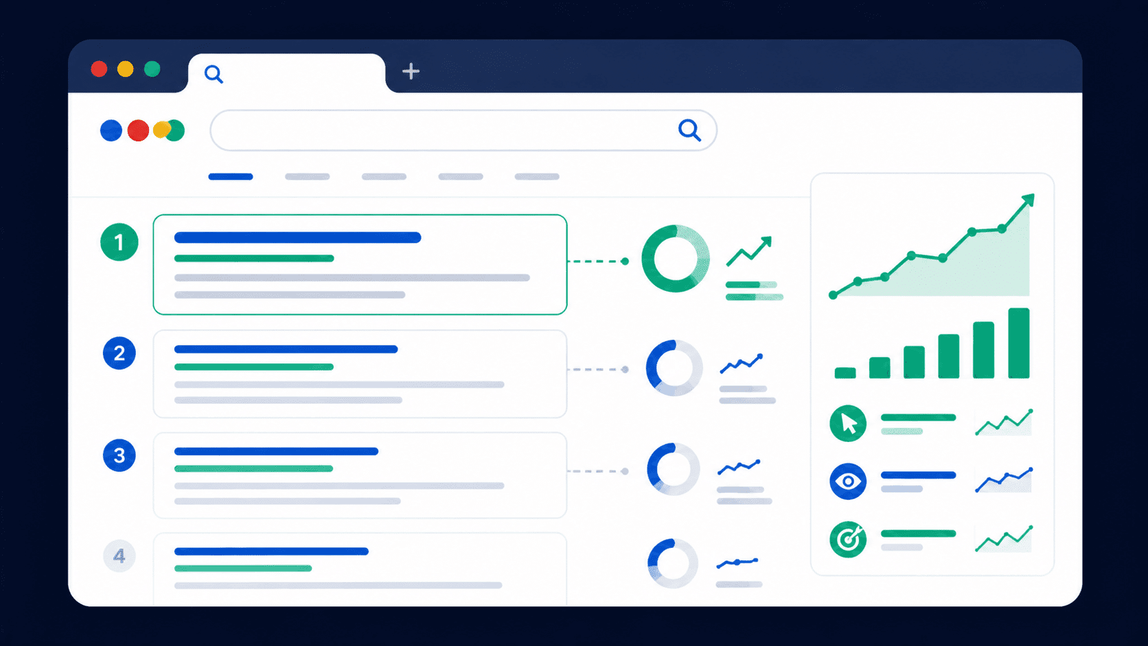 Illustration de l'optimisation d'une balise title SEO dans les résultats de recherche Google